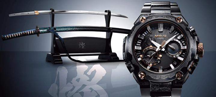 G-Shock MR-G และดาบซามูไร