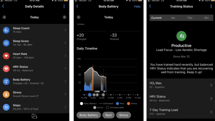 การเชื่อมต่อกับแอป Garmin Connect เพื่อซิงค์ข้อมูลสุขภาพและฟิตเนสของคุณและติดตามผลการออกกำลังกาย