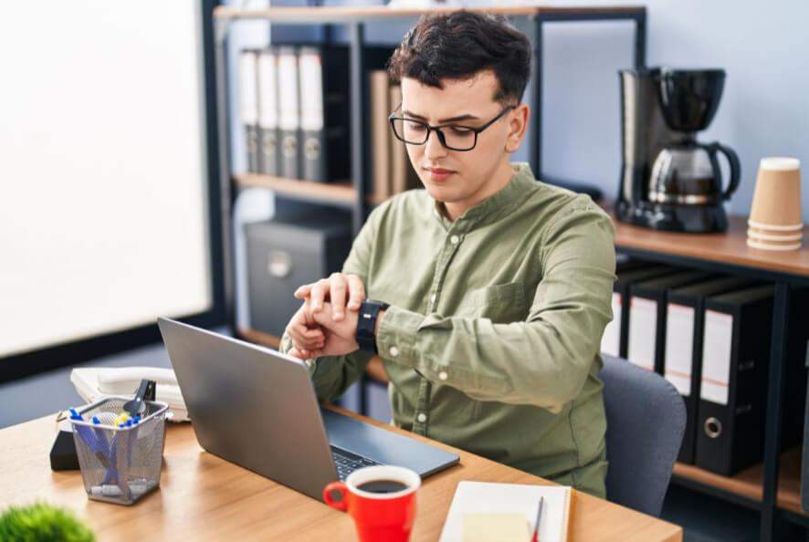 นาฬิกาไบนารีทำงานอย่างไร