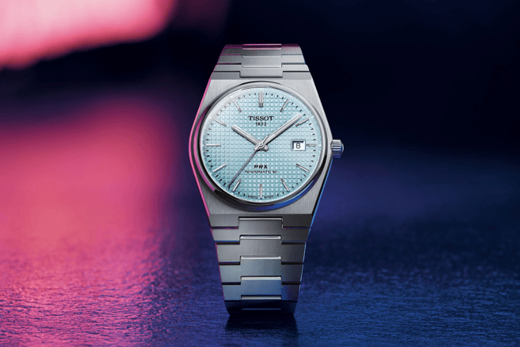 Powermatic 80 Blue Waffle Dial