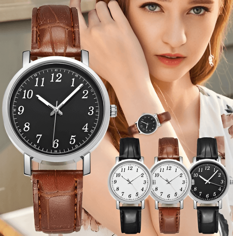 นาฬิกาทรงกลมคลาสสิก 4 เรือน ดีไซน์เหนือกาลเวลาสำหรับผู้ชื่นชอบสไตล์หรู