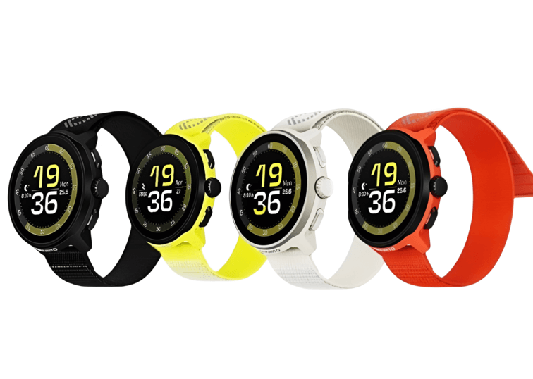 4 รุ่น สีดำ, สีเขียวมะนาว, สีเทาฟรอสต์ และสีส้มคอรัล