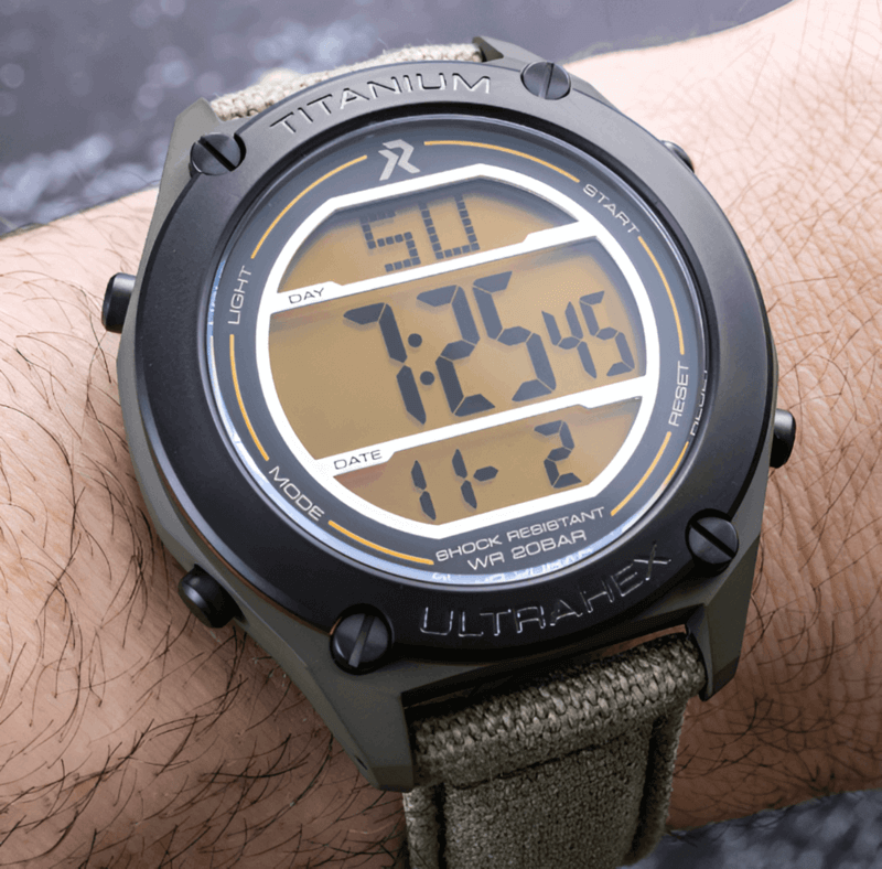 RZE UTD 8000 Green Cerakote watch