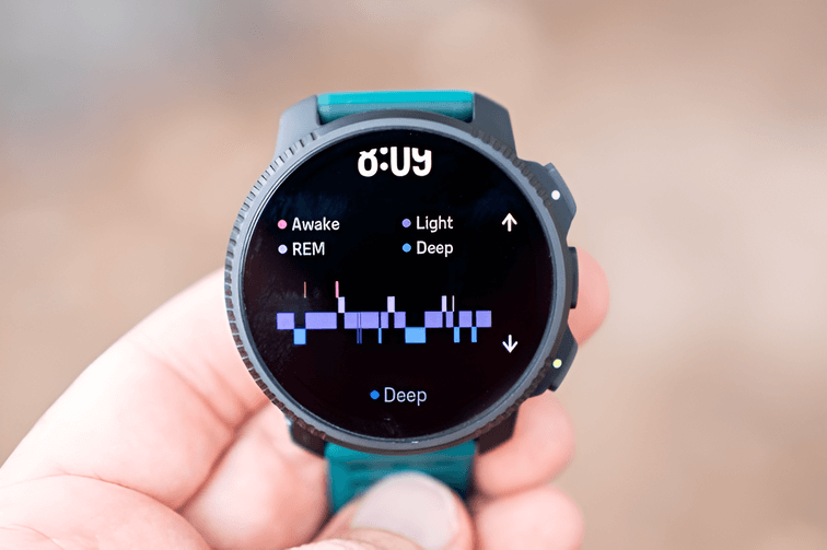 ฟีเจอร์ติดตามการนอนหลับวิเคราะห์คุณภาพการนอน ระยะเวลา และการฟื้นตัวเพื่อสุขภาพและสมรรถภาพที่ดียิ่งขึ้น