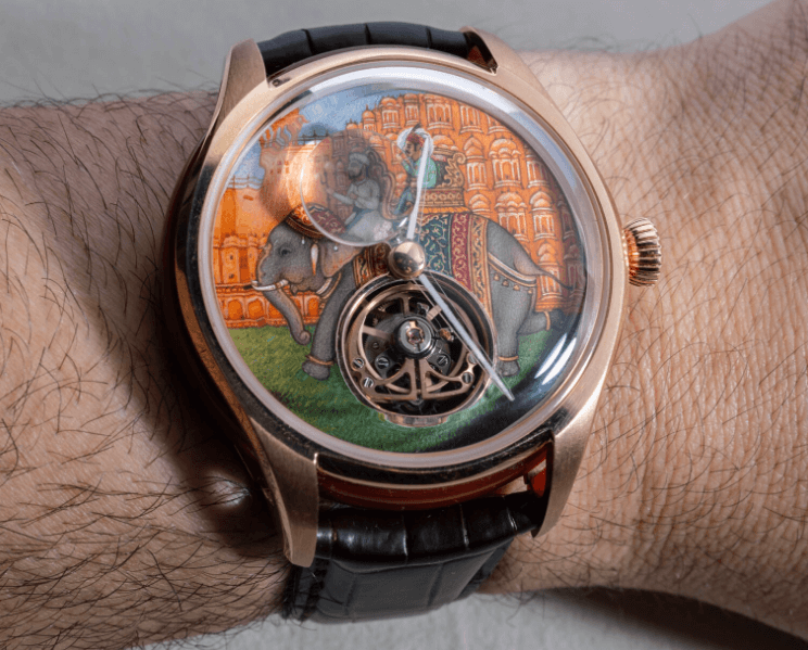 Titan Nebula Jalsa Tourbillon