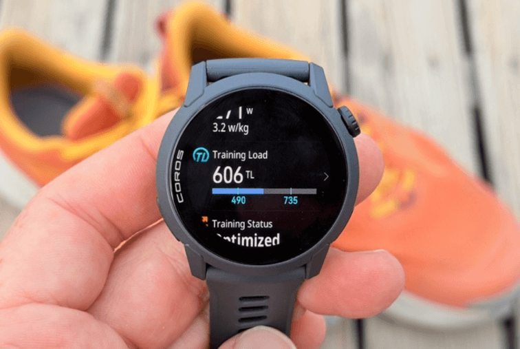 ฟีเจอร์โหลดการฝึกอบรมแสดงระดับความหนักในการฝึกซ้อม เหมาะสำหรับนักวิ่งและนักกีฬา